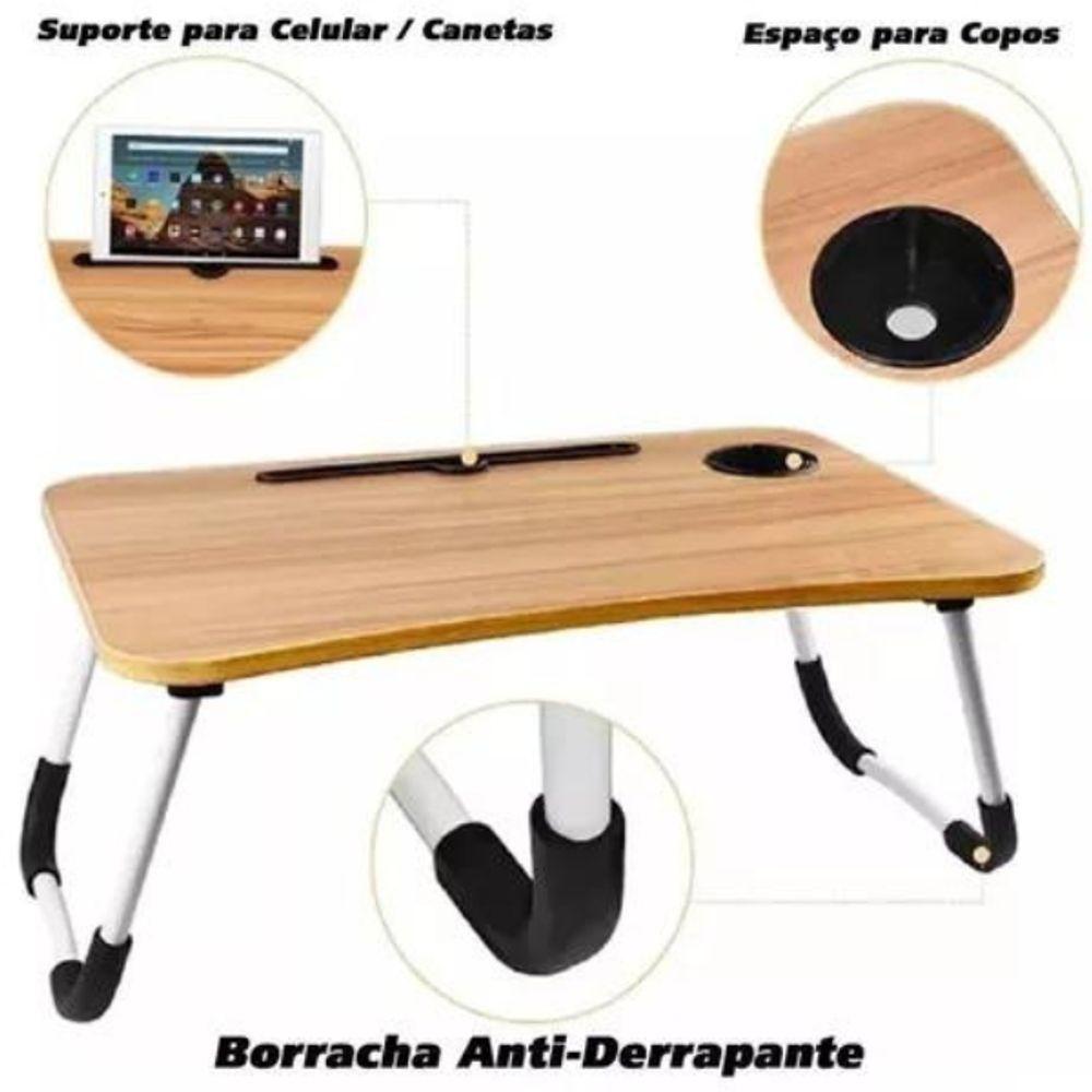 Mesa Portátil Dobrável P- Notebook Tablet - 4