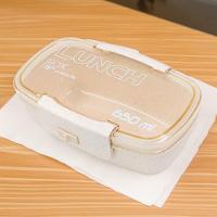 Marmita Pote 650ml Com Tampa Garfo Colher Freezer Micro-ondas Fit Bege - 2