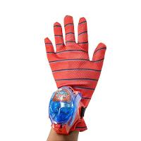 Luva Lançador Disco Aranha Brinquedo Presente Menino Com Som