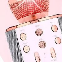 Microfone Karaoke Sem Fio Bluetooth Caixa Som - 3