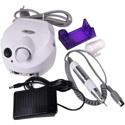 Motor Lixadeira Manicure Pedicure Ferramenta Lixa Eletrica Branco