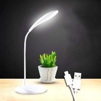 Luminária Mini Luz Led Pc Notebook Usb Flexível Portátil Branco - 3