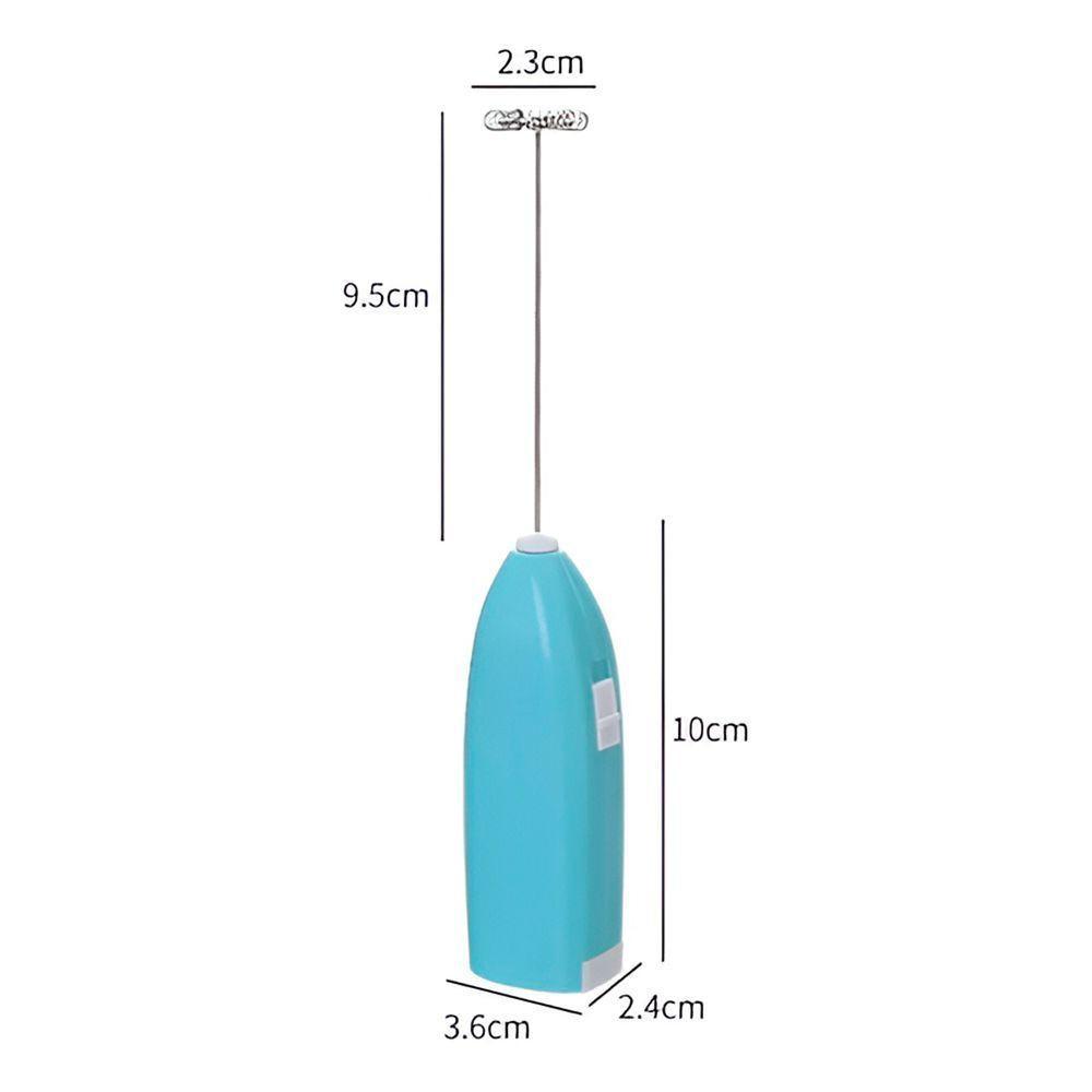 Mini Mixer Misturador De Bebida Café Cappuccino Espumadora De Leite Pilha - 4