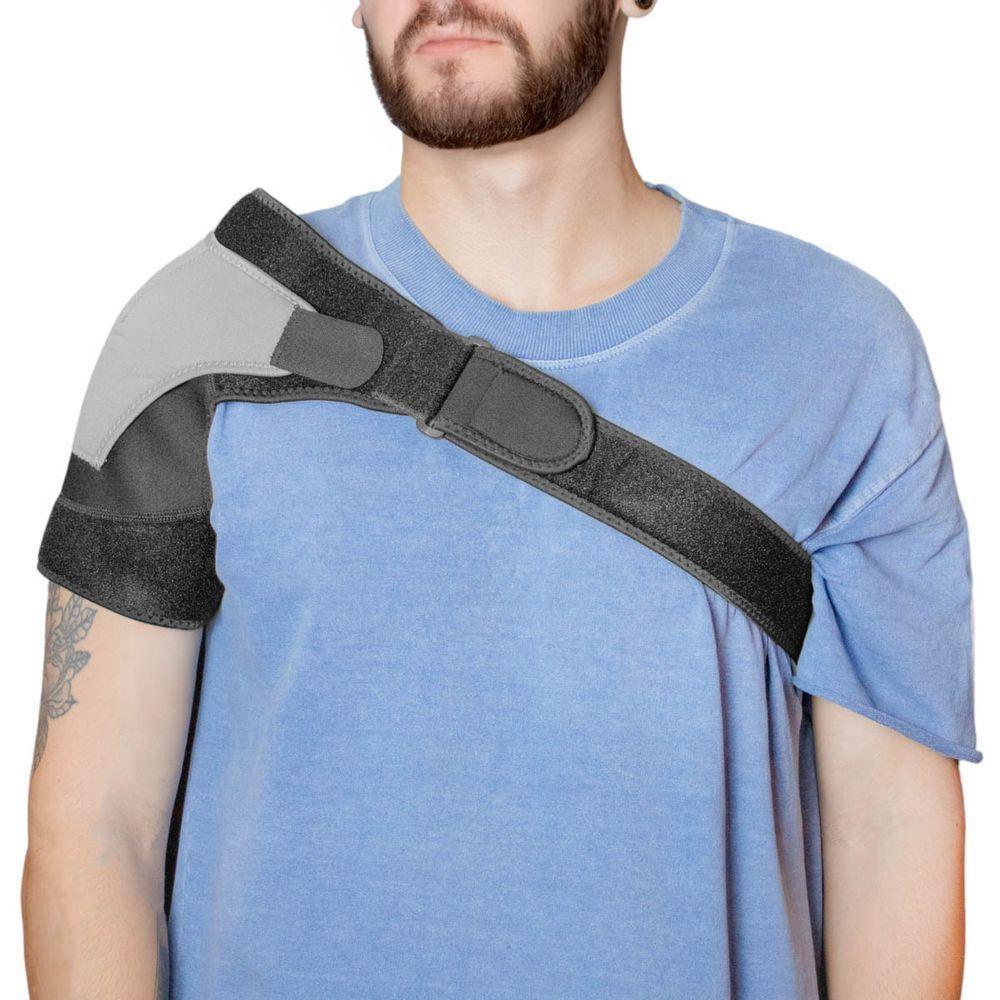 Suporte Para Ombro Ombreira Ajustavel Unissex Esporte Futebol - 1