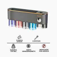 Kit 3 Escovas De Dente Com Cabo De Cristal - 2