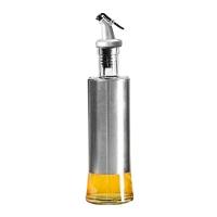 Sto155 - Porta Azeite Vinagre Galheteiro Em Vidro Aço Inox Com Dosador - 5