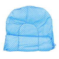 Mini Berço De Bebe Portatil Com Mosquiteiro Ninho Acolchoado Azul - 1