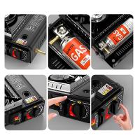 Mini Fogareiro A Gás Portátil Multiuso Acampamento - 5