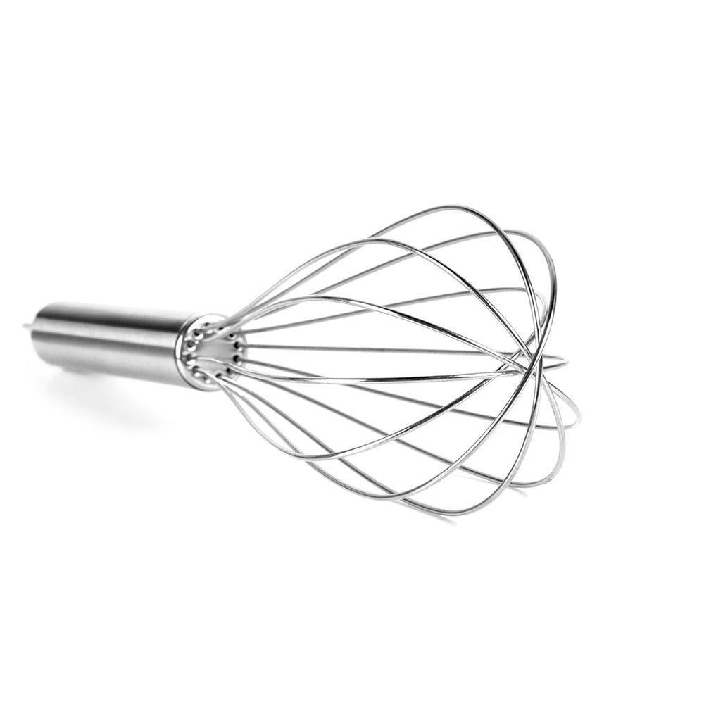 Fouet Batedor Fuê Manual Misturador Ovos Aço Inox - 1