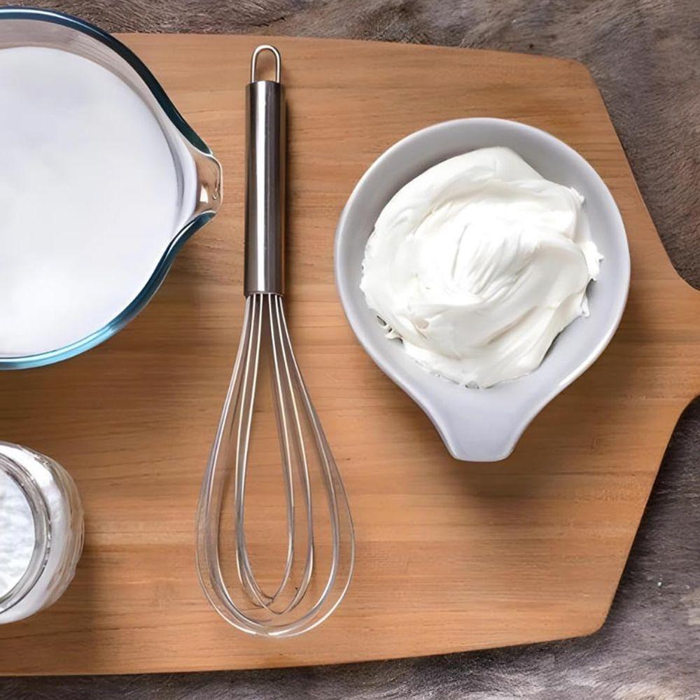 Fouet Batedor Fuê Manual Misturador Ovos Aço Inox - 4