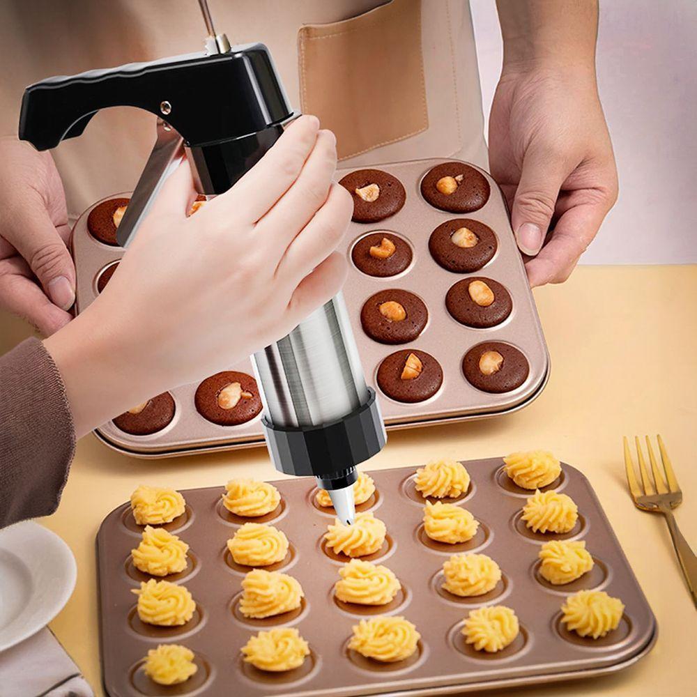 Maquina Modeladora Biscoitos Cookies Confeitar 8 Bicos Alumínio - 3