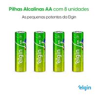 Pilha Alcalina AA Comum Pacote Pague 7 Leve 8 - 2