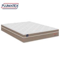 Cama Box Casal Bipartido Suede + Colchão Lis Molas Ensacadas Plumatex 138cm Cor:marrom - 8