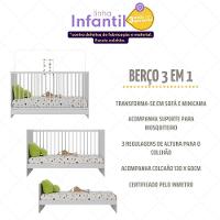 Berço 3 Em 1 Com Colchão Incluso Multimóveis Mp4394 Branco - 6