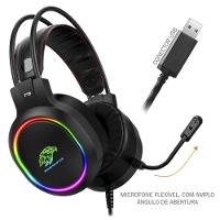 Headset Gamer Rgb - Ar43 - 1