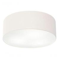 Plafon Cilíndrico Vivare Md-3046 Cúpula Em Tecido 35x12cm - Bivolt Branco 127/220v - 5