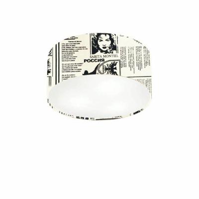 Plafon Para Banheiro Cilíndrico Sb-3010 Cúpula Cor Ny-jornal
