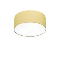 Plafon Para Quarto Cilíndrico Sq-3010 Cúpula Cor Algodão Crú - 1