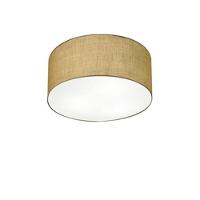 Plafon Para Quarto Cilíndrico Sq-3010 Cúpula Cor Palha - 1