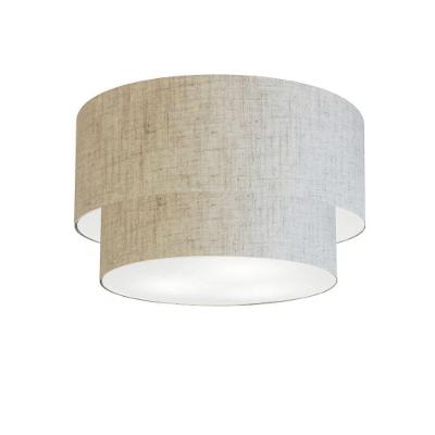 Plafon Para Banheiro Cilíndrico Sb-3045 Cúpula Cor Rústico Bege