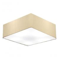 Plafon Quadrado Md-3052 Cúpula Em Tecido 15/60x60cm Algodão Crú - Bivolt - 3