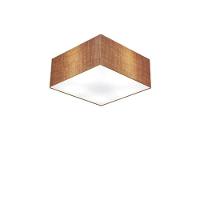 Plafon Para Sala Quadrado Sl-3000 Cúpula Cor Palha - 1