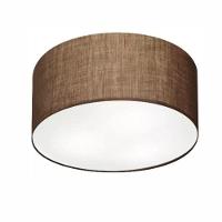 Plafon Para Sala Cilíndrico Sl-3047 Cúpula Cor Café - 1