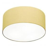 Plafon Para Sala Cilíndrico Sl-3010 Cúpula Cor Algodão Crú - 3