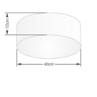 Plafon Para Suíte Cilíndrico St-3005 Cúpula Cor Branco - 2