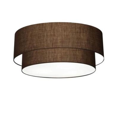 Plafon Para Quarto Cilíndrico Sq-3064 Cúpula Cor Café