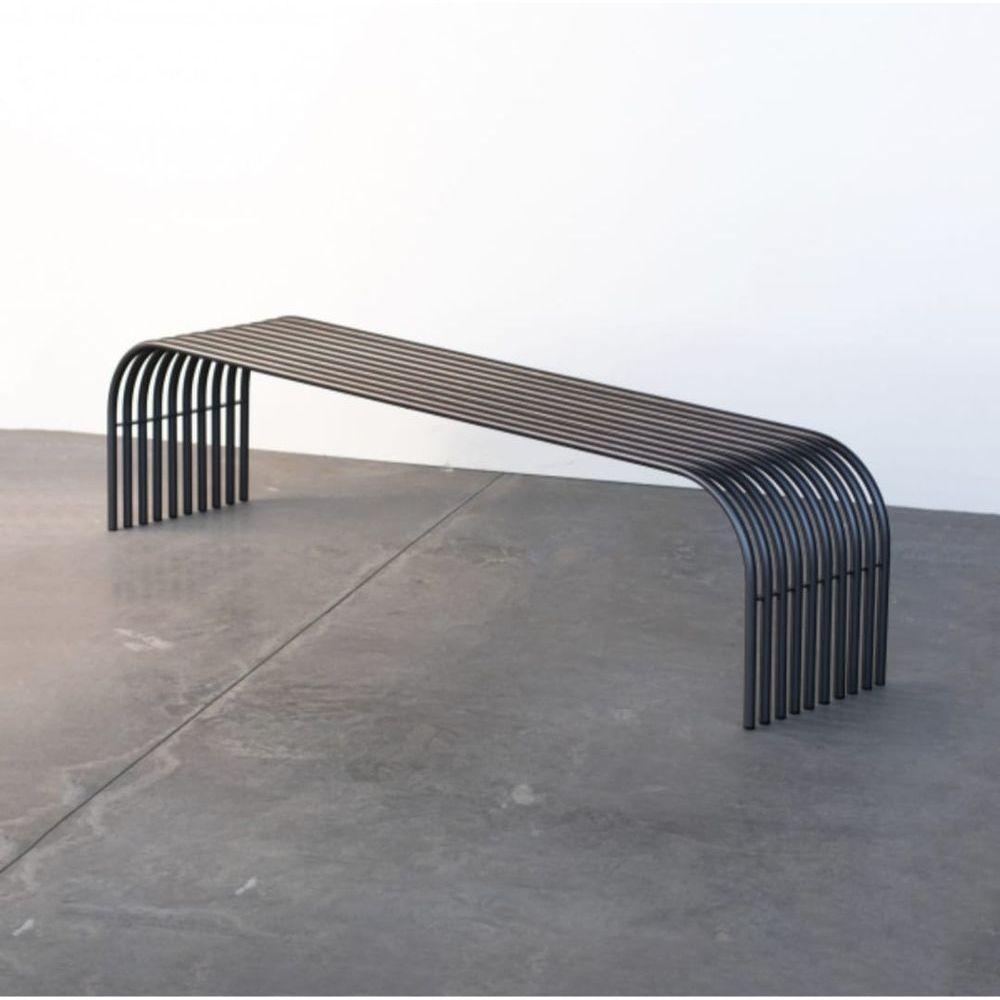 Banco E Mesa De Centro Tubular Personalizada - 1