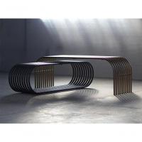 Banco E Mesa De Centro Tubular Personalizada - 2