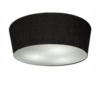 Plafon Cone Md-3004 Cúpula Em Tecido 15/50x40cm Preto - Bivolt