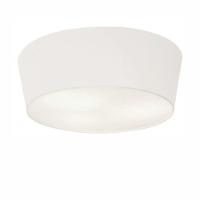 Plafon Cone Md-3004 Cúpula Em Tecido 15/50x40cm Branco - Bivolt - 1
