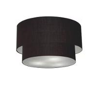 Plafon De Sobrepor Cilíndrico Sp-3045 Cúpula Cor Preto - 1