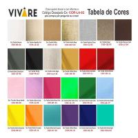 Arandela Quadrada Vivare Md-2019 Base Preto Com Interruptor Cúpula Em Tecido - Bivolt Preto-rustico-bege1 127-220v - 5