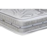 Conjunto Box Baú: Colchão Molas Pocket Castor Ensacadas Gold Star Slx + Base Crc Suede Gray King (193x203) - 3