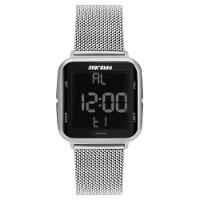 Relógio Mormaii Unissex Digital Prata - Mo6600ak-7k Mo6600ak-7k - 1