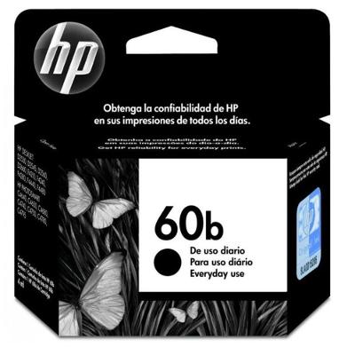 Cartucho Original Hp 60b - Preto - Everyday Cc636wb