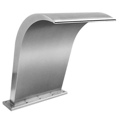 Cascata Para Piscina Iguaçu Pratic Jr Em Aço Inox 304 - Sodramar