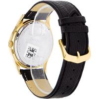 Relógio Champion Feminino Dourado Couro Preto Ch22742m - 2