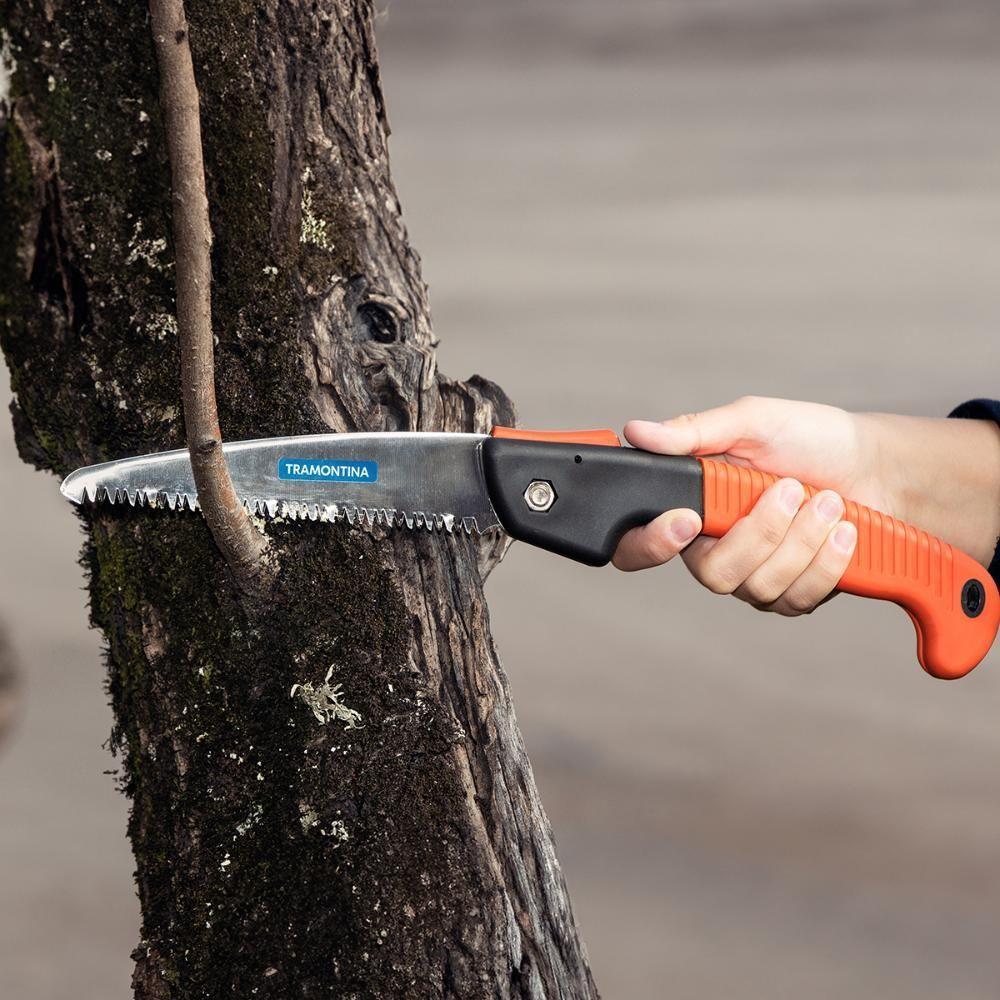 Serrote De Poda Profissional Dobrável 7 - 180 Mm Com Cabo Plástico - Tramontina - 5