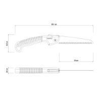 Serrote De Poda Profissional Dobrável 7 - 180 Mm Com Cabo Plástico - Tramontina