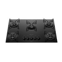 Cooktop 5 Bocas Atlas Milão Mega Chama A Gás Preto Bivolt - 1
