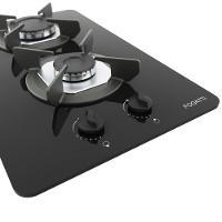 Fogão Cooktop 2 Bocas Mesa Em Vidro Safe Ferro Fundido Fogatti Bivolt - 3