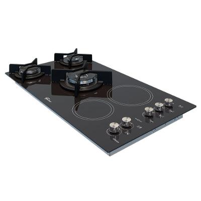 Fogão Cooktop Top 5 Queimadores A Gás E Elétrico Fischer Preto 220v