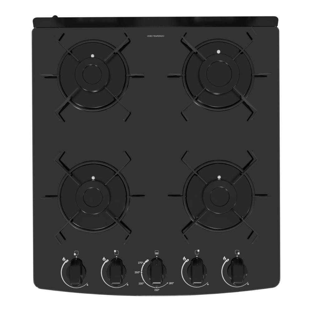 Fogão 4 Bocas A Gás Realce Smart Glass CR223 Preto Bivolt - 5