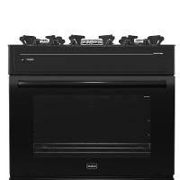 Fogão 5 Bocas A Gás Realce Smart Glass CR222 Preto Bivolt - 5