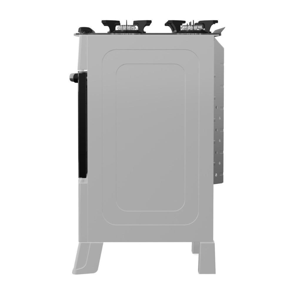 Fogão 4 Bocas A Gás Realce Smart Glass CR223 Branco Bivolt - 3