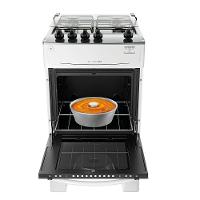 Fogão 4 Bocas Atlas Milão Top Branco Com Mesa De Inox A Gás Bivolt - 12